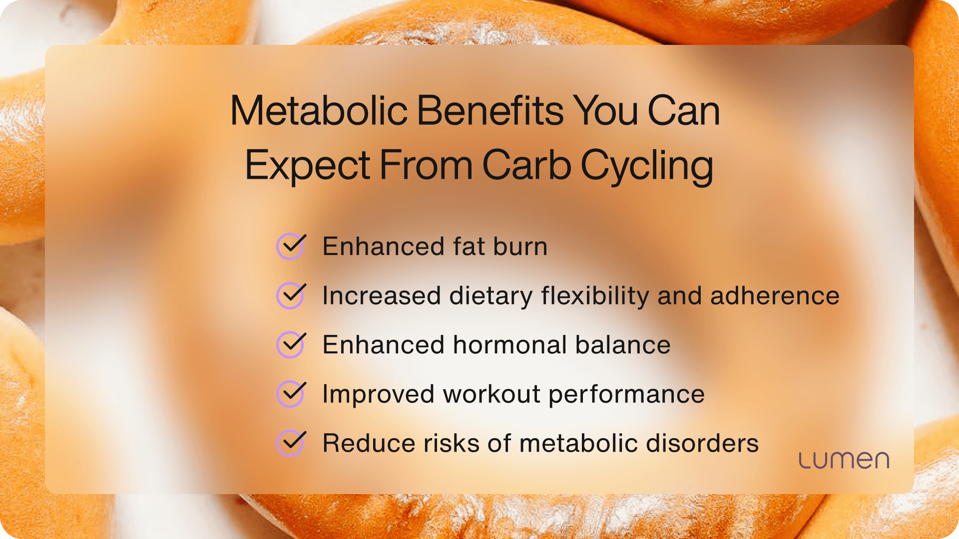 Carb Cycling Meal Planner Smarter Way To Carb Cycle Lumen